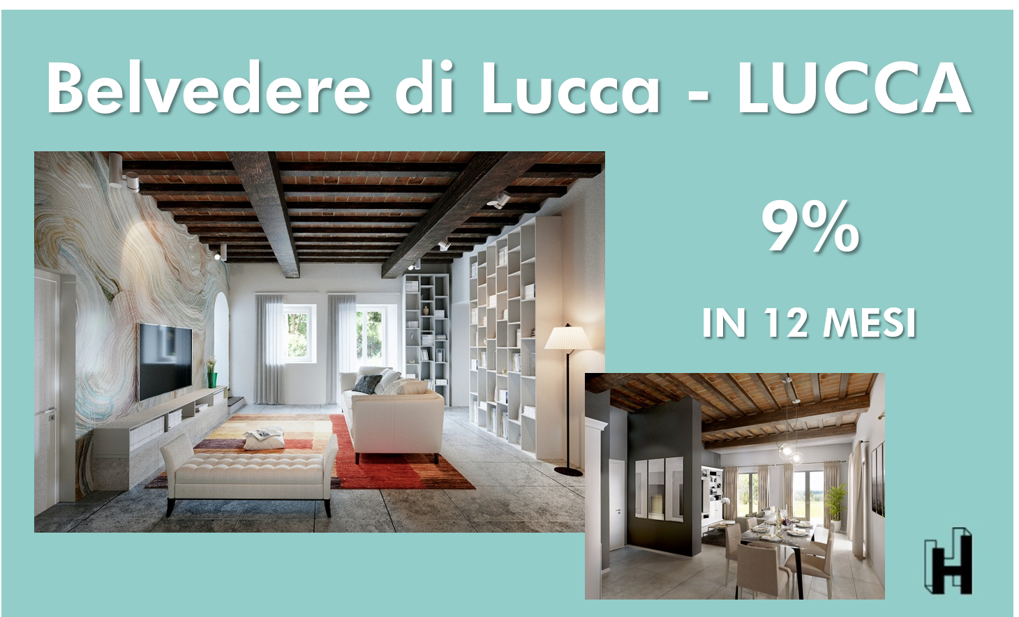 Investi a Lucca con Housers 9% in 12 mesi